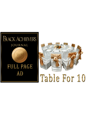 Table For 10 & Full Page Ad
