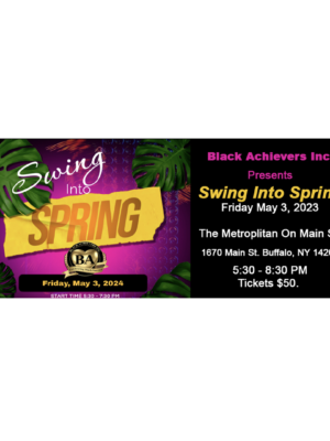 Swing Into Spring Ticket